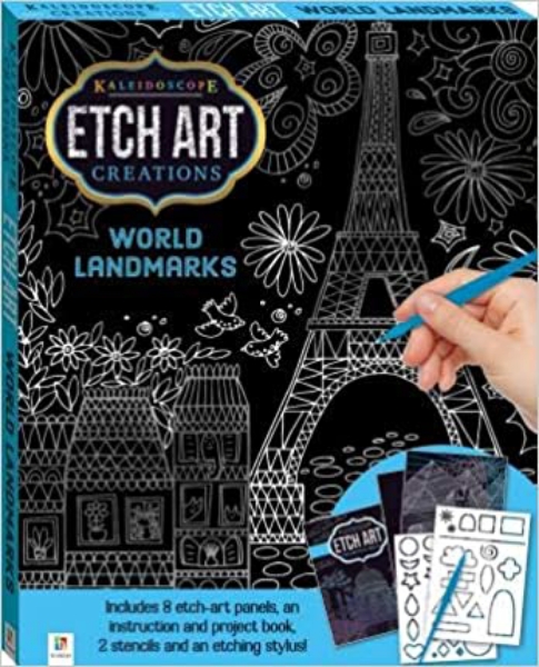 Picture of Hinkler Kaleidoscope Creations Etch Art World Landmark