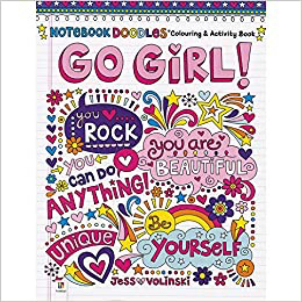 Picture of Hinkler Notebook Doodles Go Girl