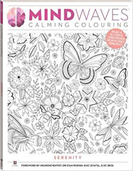 Picture of Mind Waves Calming Colouring Serenity