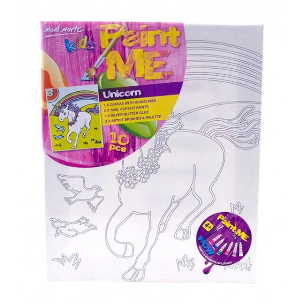 Picture of Mont Marte Kids Paint Me Set (Unicorn)