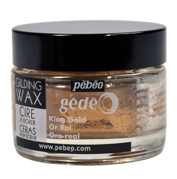 Pebeo Gilding Wax 30ml King Gold