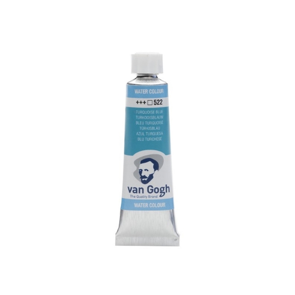 Picture of Royal Talens Van Gogh Watercolour Tube 10Ml Turquiose Blue-522