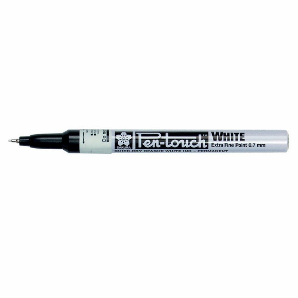 Picture of Sakura Pen Touch Extra Fine Point Marker - White