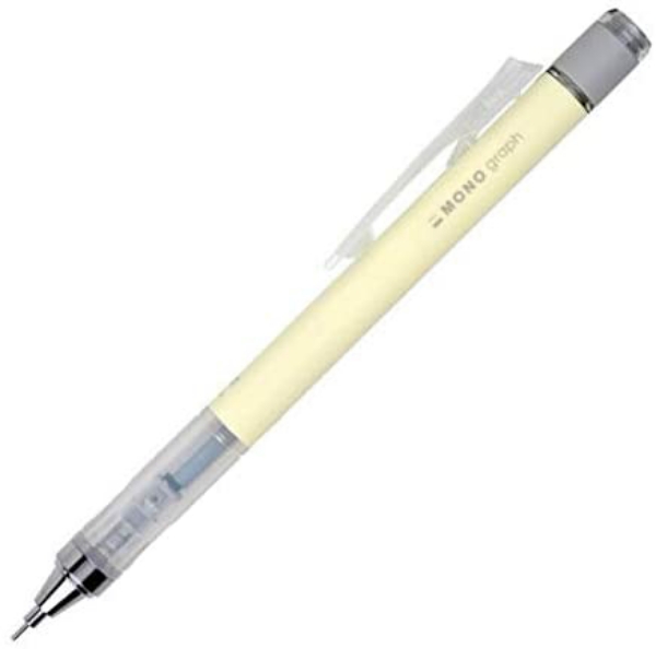 Picture of Tombow Mono Graph Mech.Pencil Pastel Yellow 0.5Mm
