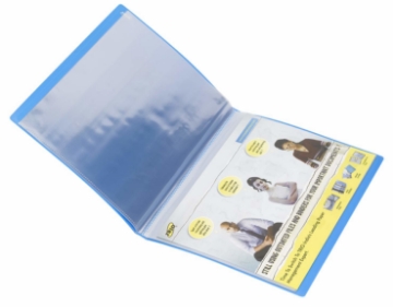 Picture of Trio Clear Book - 20 Pockets A4 -601A