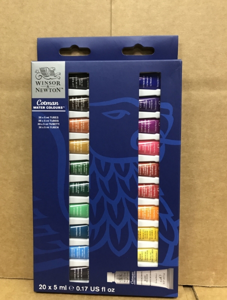 Picture of Winsor & Newton Cotman Water Colour 20X5Ml Tube Set (0390665)