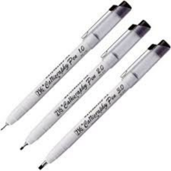 Zig Calligraphy Pen Set Of 3