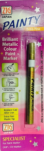 Picture of Zig Oil Based Paint Marker -Metallic Gold