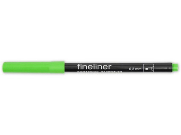 Picture of Kohinoor Fineliner Marker 0.3mm Light Green