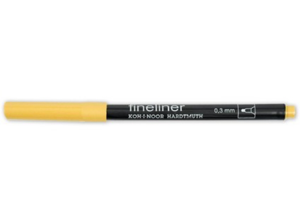 Picture of Kohinoor Fineliner Marker 0.3mm Ochre