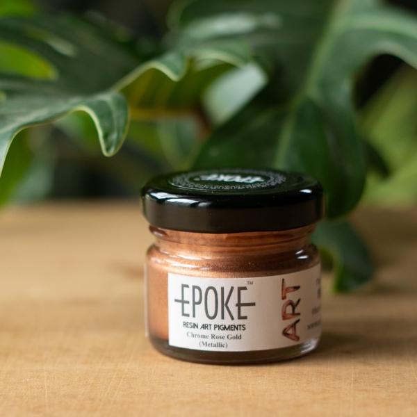 Picture of Epoke Resin Art Pigments Chrome Rose Gold 20 gram