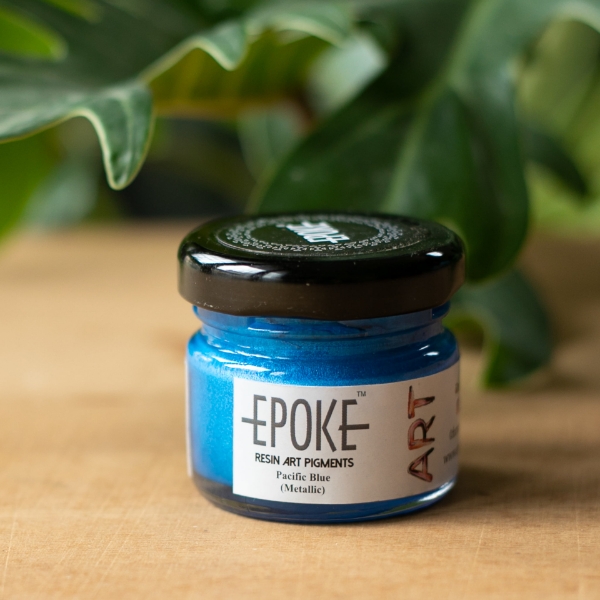 Picture of Epoke Resin Art Pigments Pacific Blue Metallic 20g