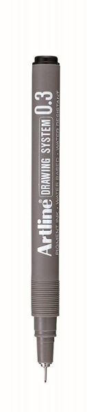 Picture of Artline Drawing System Pen Black 0.3mm