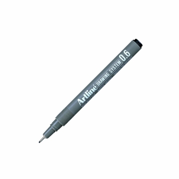 Picture of Artline Drawing System Pen Black 0.6mm