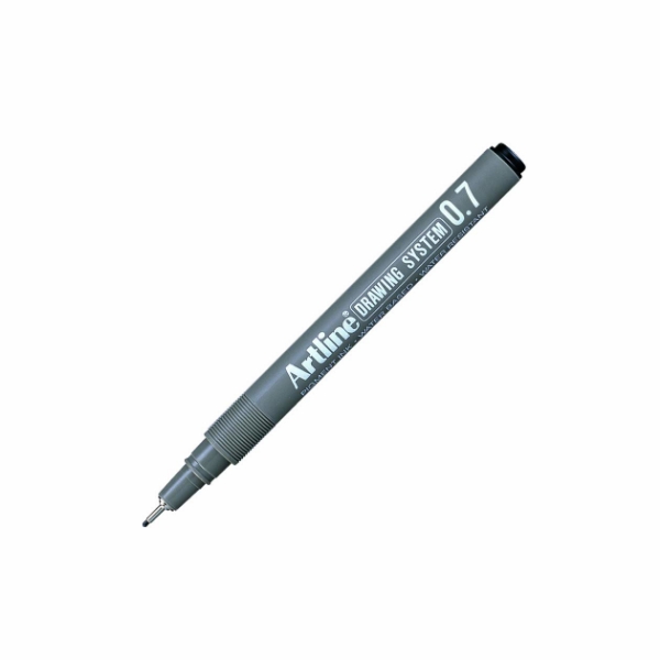 Picture of Artline Drawing System Pen Black 0.7mm