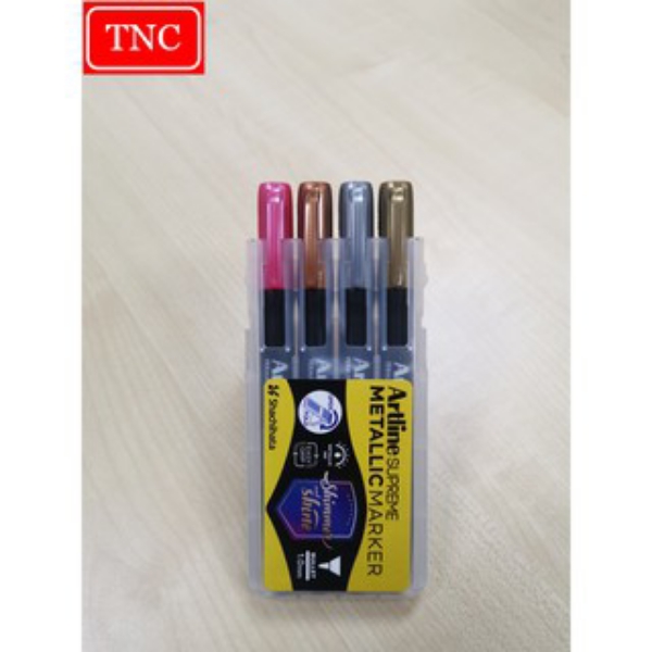 Picture of Artline Supreme Metallic Permanent Marker Set 4 790 (1)