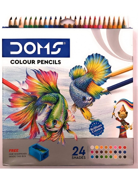 Picture of Doms Colour Pencils  24 Shades