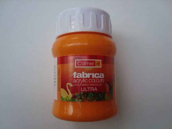 Picture of Fabrica Acrylic Colour - SR1 100ml Ultra Chrome Yellow Hue