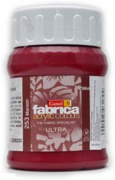 Picture of Fabrica Acrylic Colour - SR1 100ml Ultra Maroon