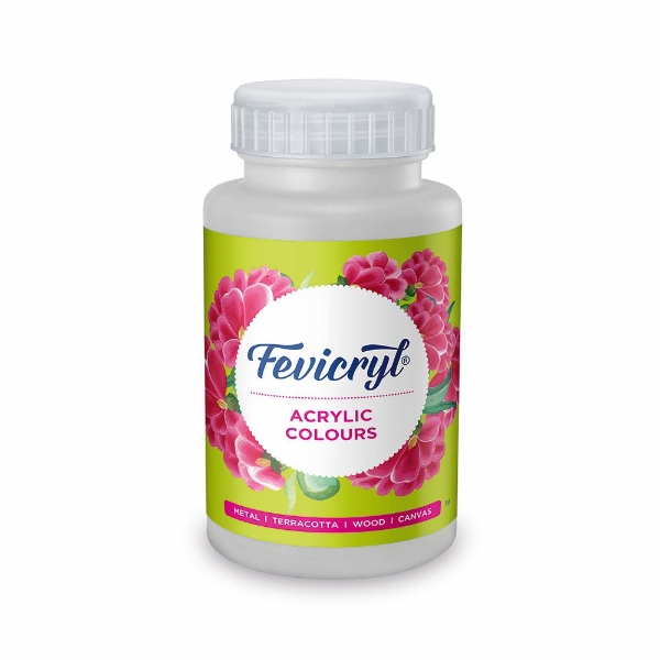 Picture of Fevicryl Acrylic Colour - 500ml (White)