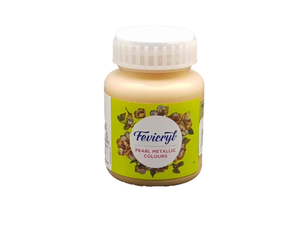 Picture of Fevicryl Pearl Metallic Colour - 100ml (Gold)