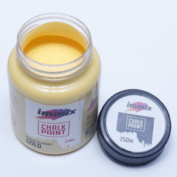 Picture of Immix Chalk Paint 250ml Pale Sunset Gold
