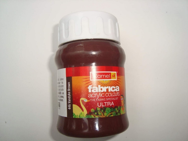 Picture of Fabrica Acrylic Colour - SR1 100ml Ultra Vandyke Brown