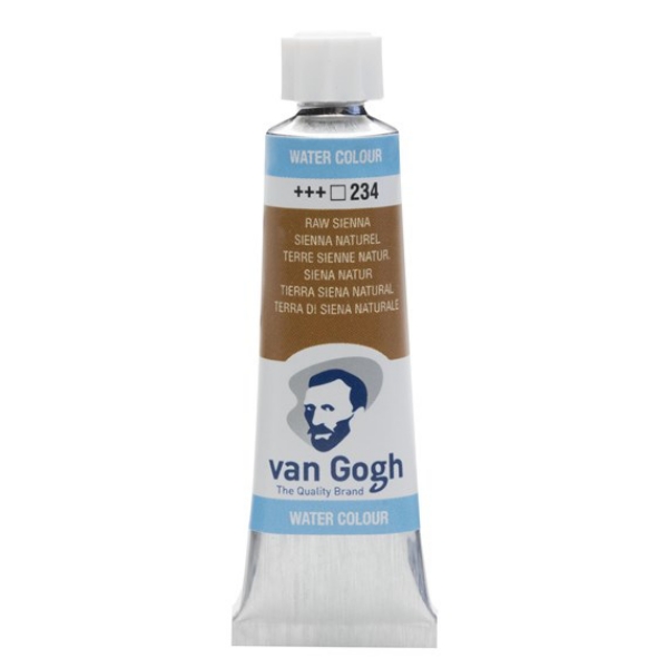 Picture of Royal Talens Van Gogh Watercolour Tube 10Ml Raw Sienna-234