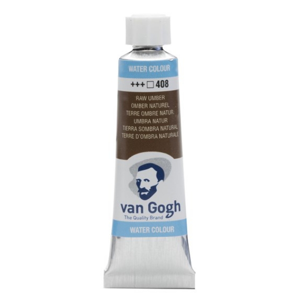 Picture of Royal Talens Van Gogh Watercolour Tube 10Ml Raw Umber-408