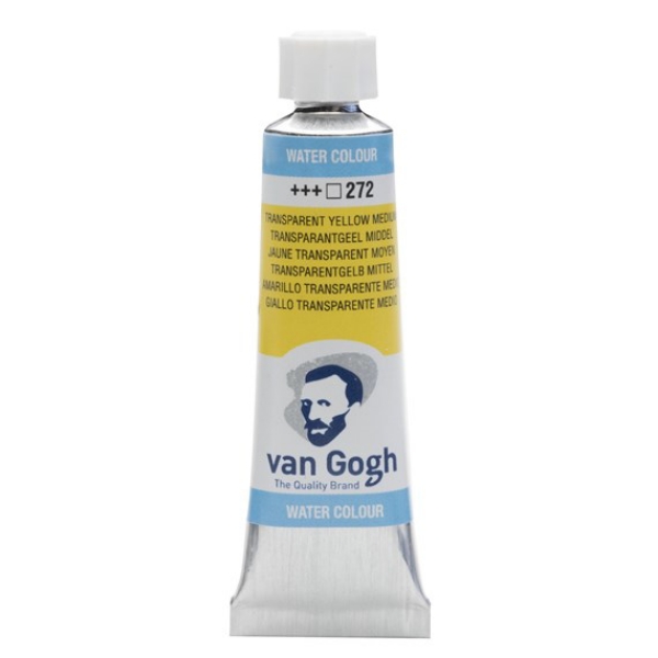 Picture of Royal Talens Van Gogh Watercolour Tube 10Ml Trans Yellow Medium-272