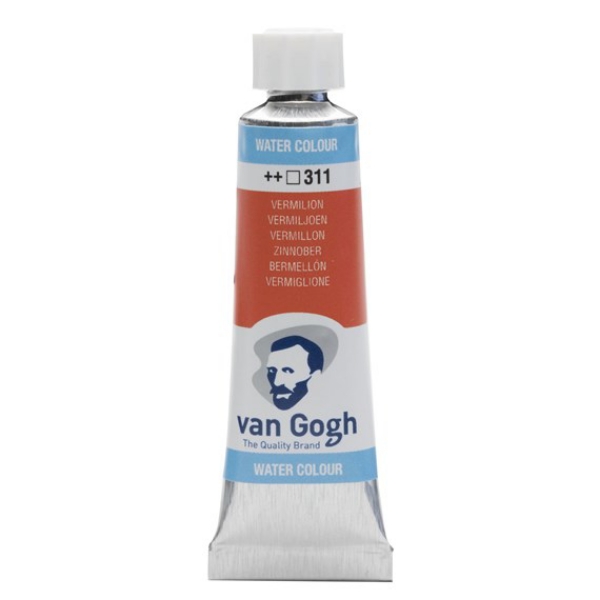 Picture of Royal Talens Van Gogh Watercolour Tube 10Ml Vermilion-311