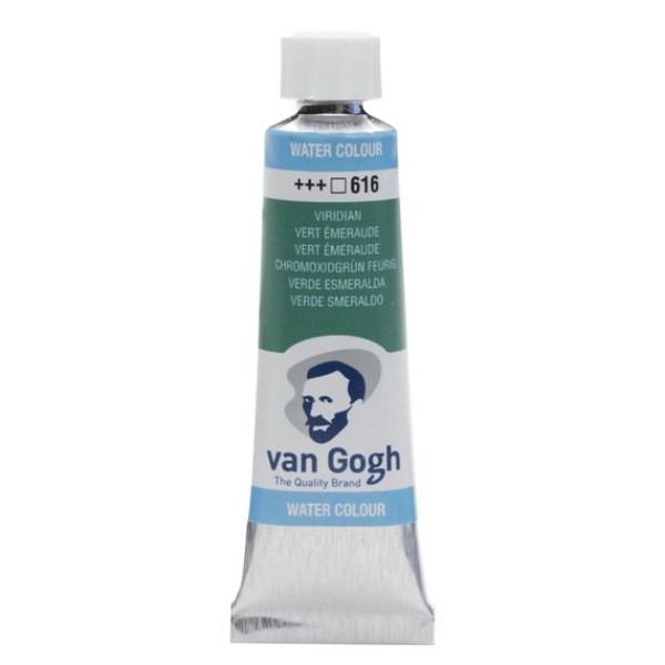 Picture of Royal Talens Van Gogh Watercolour Tube 10Ml Viridian-616