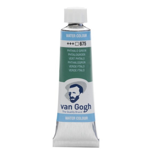Picture of Royal Talens Van Gogh Watercolour Tube 10Ml Phthalo Green-675