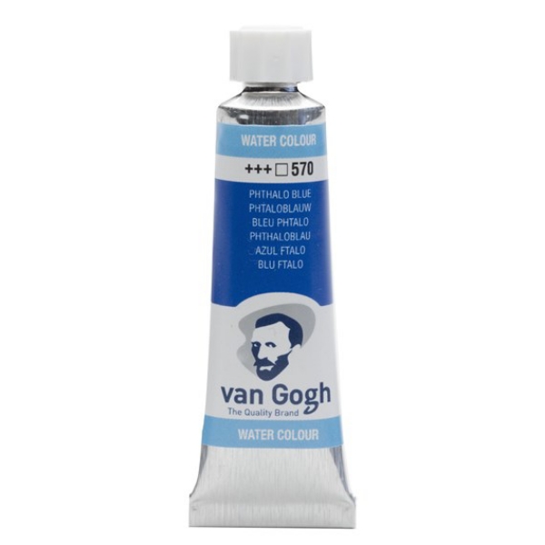 Picture of Royal Talens Van Gogh Watercolour Tube 10Ml Phthalo Blue -570