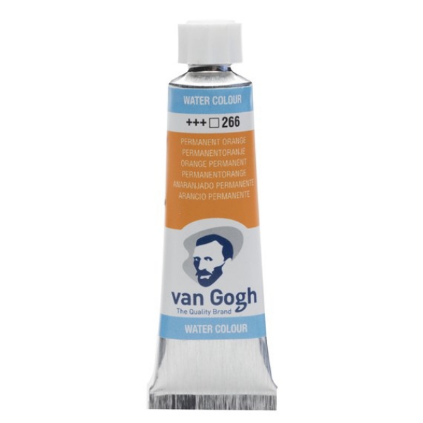 Picture of Royal Talens Van Gogh Watercolour Tube 10Ml Permanent Orange-266