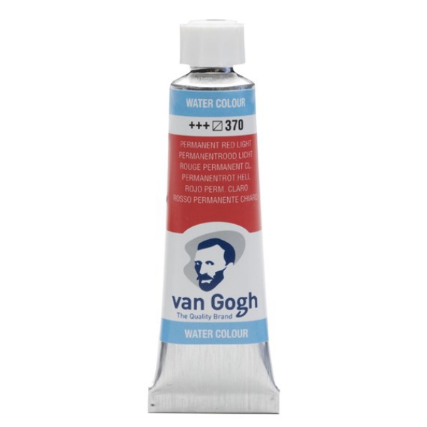 Picture of Royal Talens Van Gogh Watercolour Tube 10Ml Perm Red Light-370