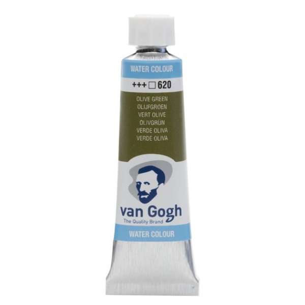 Picture of Royal Talens Van Gogh Watercolour Tube 10Ml Olive Green-620