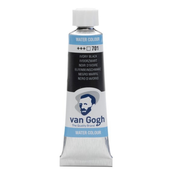 Picture of Royal Talens Van Gogh Wc Tube 10Ml Ivory Black  -701