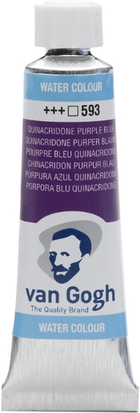Picture of Royal Talens Van Gogh Watercolour Tube 10Ml Quincridone Purple Blue-593