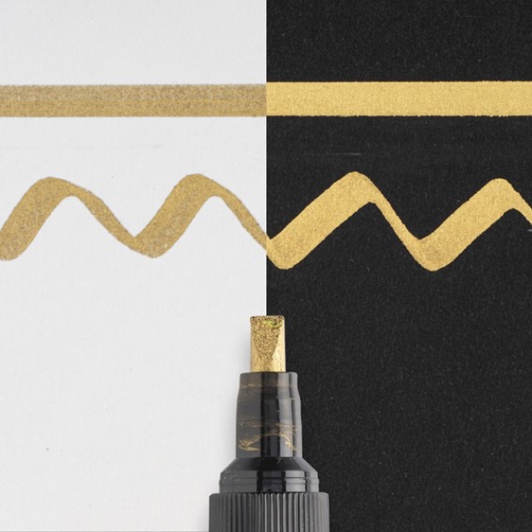 Picture of Sakura Calligrapher Pen - Gold/Oro (5.0mm)