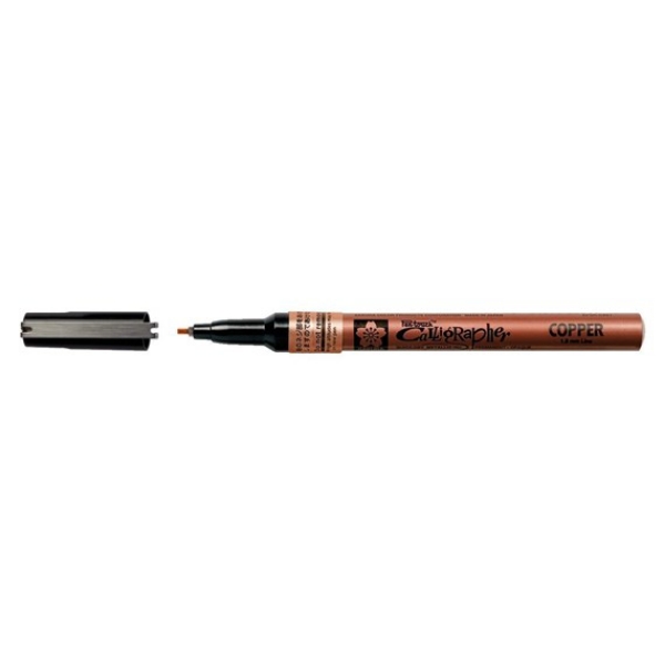 Picture of Sakura Calligrapher Pen Touch Marker - 1.8mm (Copper)