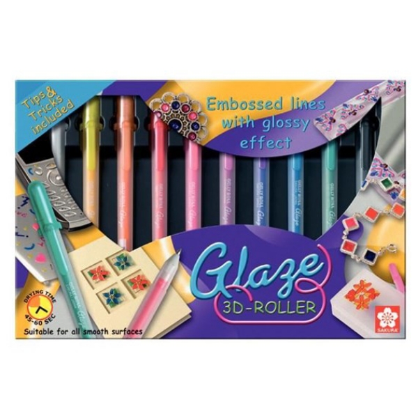 Picture of Sakura Gelly Roll Glaze Pens - Set of 12