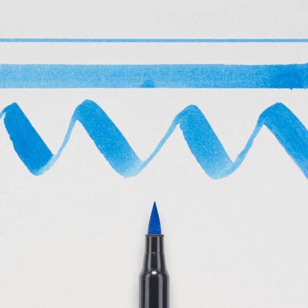 Picture of Sakura Koi Coloring Brush Pen - Aqua Blue (137)