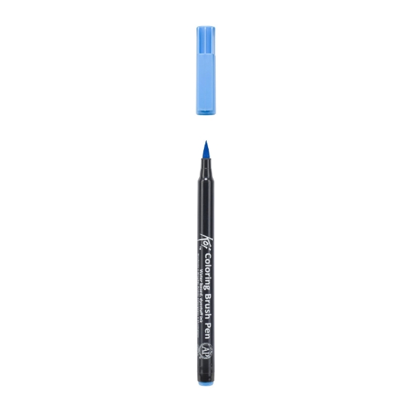 Picture of Sakura Koi Coloring Brush Pen - Aqua Blue (137)