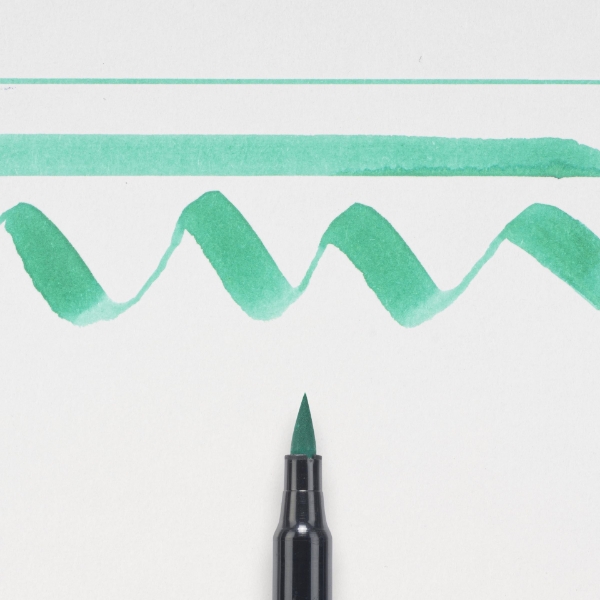 Picture of Sakura Koi Coloring Brush Pen - Blue Green Light (28)
