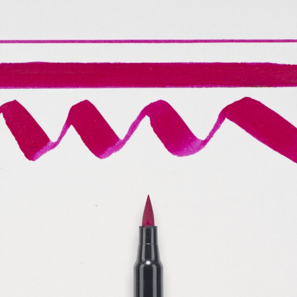 Picture of Sakura Koi Coloring Brush Pen - Bordeaux (223)