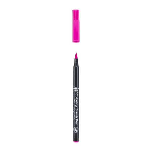 Picture of Sakura Koi Coloring Brush Pen - Rose Red (221)