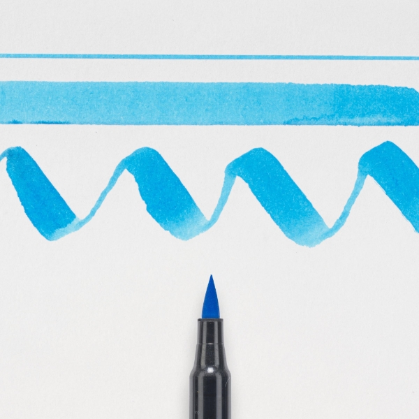 Picture of Sakura Koi Coloring Brush Pen - Sky Blue (125)