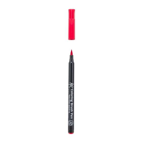 Picture of Sakura Koi Coloring Brush Pen - Vermilion (18)