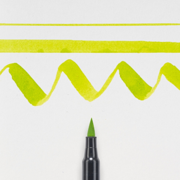 Picture of Sakura Koi Coloring Brush Pen - Yellow Green (27)